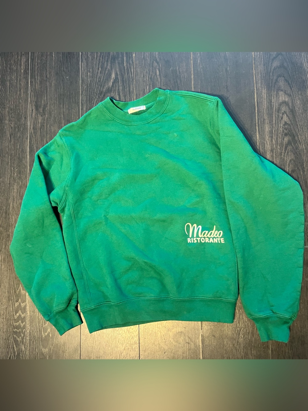 Madhappy Green Crewneck Sweatshirt